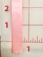Single Face Satin Ribbon - 5/8-inch Pink